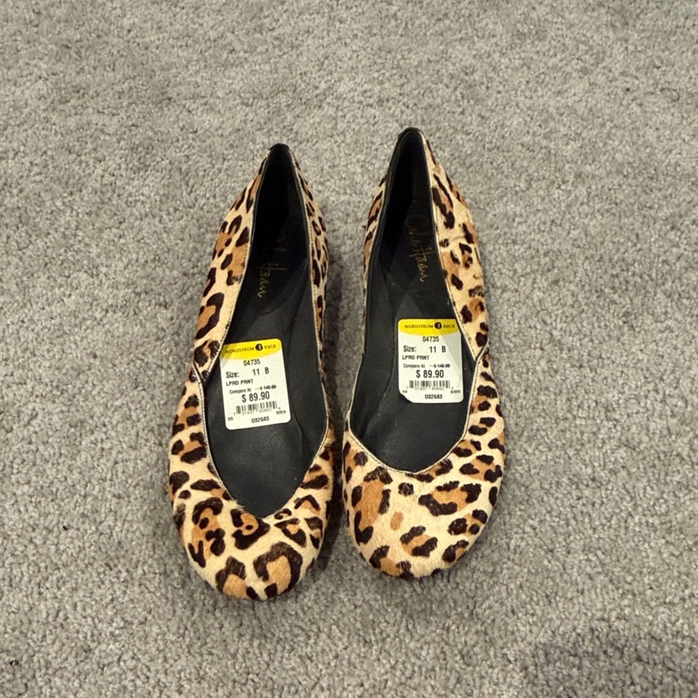 Cole Haan Leopard Print Flats